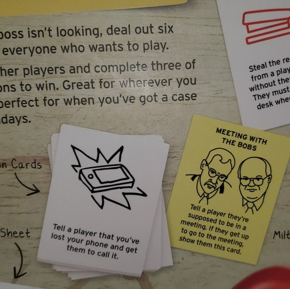 big potato games Toys The Office Space Game A Secret Mission Game